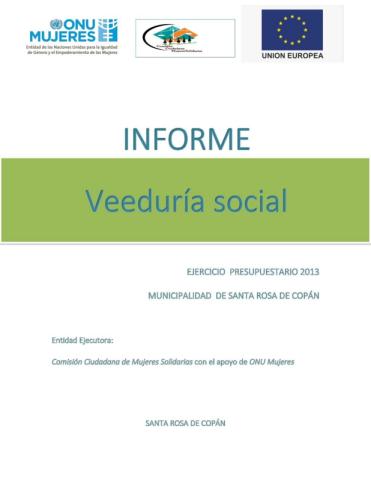 Social Oversight Report- Santa Rosa De Copán